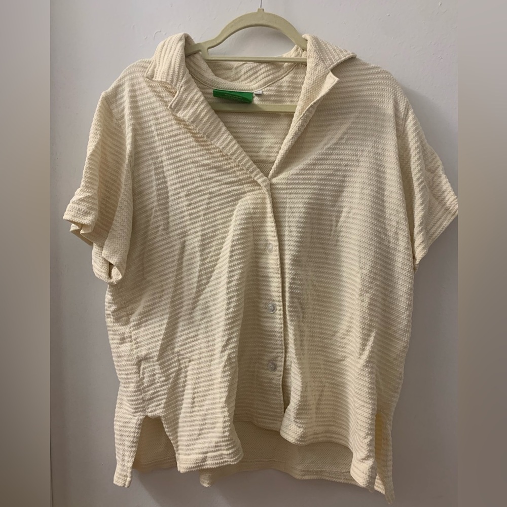 BIG BUD PRESS Pantry Button Up Waffle Size M